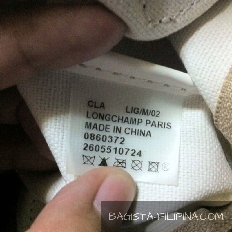 Longchamp Serial Number Meaning
